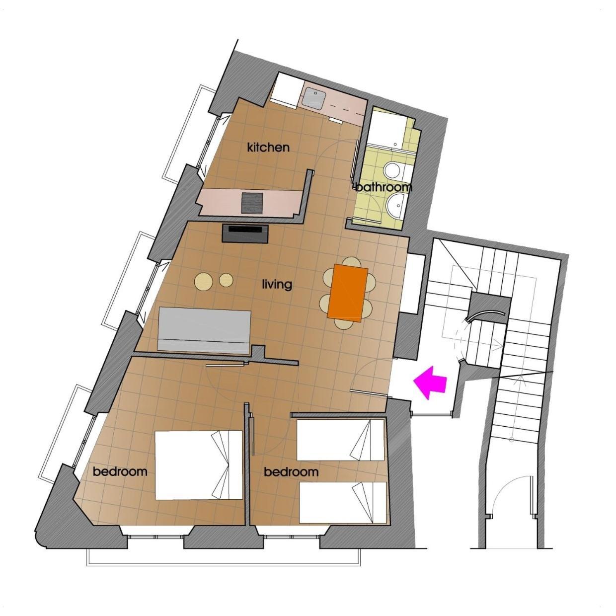 Homeyseville- Bright Apartment At Santa Cruz 6 Pax, Parking Optional 외부 사진